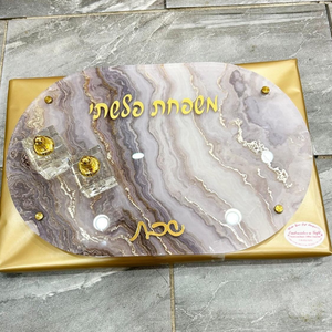 High Transparency Judaica Customized Lucite Judaica Products Traditional Havdalah Tray Lucite Bencher <strong>Set</strong> - Product Image 2