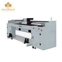 Imprimante textile pour drapeaux à franges, drapeaux double face, avec 4 à 6 têtes d'impression Ricoh G5/G6