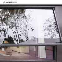 Ventana Abatible de Aluminio Inteligente y Personalizada con Aislamiento Acústico Superior y Control Automático para Villas de Alta Gama, Hogares y Oficinas