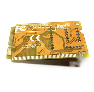 การ์ดดีบัก PCI-E แบบมินิ PCI - เครื่องมือวินิจฉัยข้อบกพร่องแบบ 2 หลักสำหรับเมนบอร์ดโน้ตบุ๊กและแล็ปท็อป - เครื่องทดสอบการวิเคราะห์ PCI Express - Product Image 3