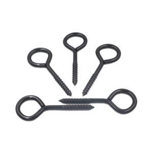 5 inch Tự Khai thác bu lông mắt bằng thép không gỉ để treo võng Móc mắt đen bằng thép carbon nặng - Product Image 1