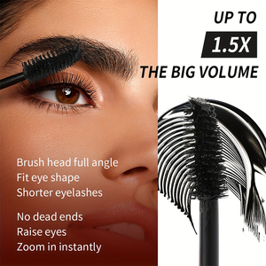 USHAS OEM/ODM <span class=keywords><strong>Mascara</strong></span> personnalisé en gros crème cils allongés bouclés mince longue durée sans bavure <span class=keywords><strong>mascara</strong></span> noir imperméable - Product Image 6