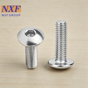 NXF UNS S316/DIN1.4401/AISI 316/0Cr17Ni12Mo2 M2-M30等级8-12.9直径M3-20盘头内六角螺栓 - Product Image 4
