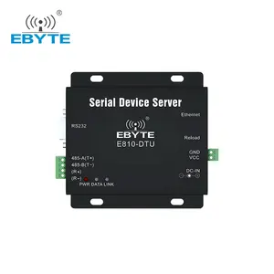 E810-DTU(1RS1E) מכירה לוהטת RS232 / RS485 /RS422 סידורי כדי ethernet מתאם Ip מכשיר שרת Ethernet ממיר