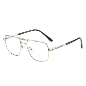 <strong>2026</strong> Vintage Casual Metal Full-Rim Blue Light Blocking Men's <strong>Eyeglasses</strong> - Product Image 4