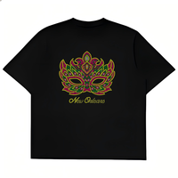 Transferts de strass personnalisés, design Mardi Gras, transferts de strass pour t-shirts