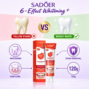 Pasta Dental con <span class=keywords><strong>Bicarbonato</strong></span> de Sodio, Aminoácidos y Probióticos, Tamaño Regular, Limpia los Dientes, Refresca el Aliento, Venta Directa de Fábrica al por Mayor - Product Image 3