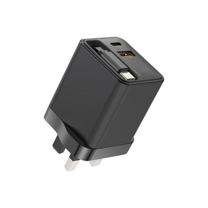 <span class=keywords><strong>Cargador</strong></span> USB PD QC3.0 de <span class=keywords><strong>40W</strong></span> de alta calidad con adaptador Gan estirable Compatible con <span class=keywords><strong>iPhone</strong></span> para portátiles Samsung, teléfonos móviles - Product Image 4