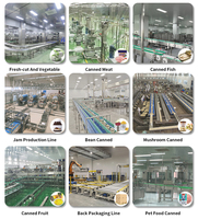 LWT Conservenmachine Fruit Vlees Groenten Vis Conservenproces Productielijn