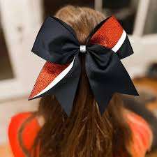 Fiocchi Personalizzati e Resistenti con Glitter per Squadre Scolastiche |   Fiocchi per Capelli con Strass al Centro |   Logo Personalizzato Disponibile |   Promozione - Product Image 5