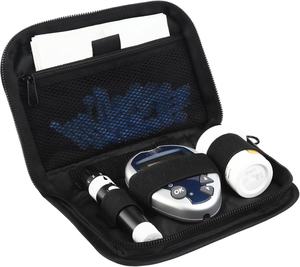 Estuche de herramientas EVA de viaje personalizado para <span class=keywords><strong>One</strong></span> <span class=keywords><strong>Touch</strong></span> Ultra 2/Accu Chek Monitor de <span class=keywords><strong>glucosa</strong></span> en sangre Estuche de transporte Organizador para diabéticos Bolsa de transporte - Product Image 1