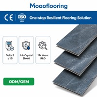 Plancher en vinyle rigide SPC de 5,5 mm, imperméable, pour atelier, entrepôt