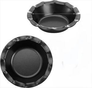 <span class=keywords><strong>Mini</strong></span> moule à <span class=keywords><strong>tarte</strong></span>, <span class=keywords><strong>plat</strong></span> de cuisson de plaque à <span class=keywords><strong>tarte</strong></span> individuelle antiadhésive, moules à <span class=keywords><strong>tarte</strong></span> à pizza avec bord à volants <span class=keywords><strong>pour</strong></span> <span class=keywords><strong>four</strong></span> - Product Image 2