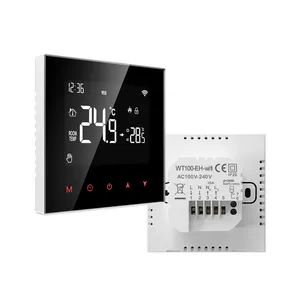 Preço por atacado Fabricante Fornecedor Tuya 3A Água/Gás Caldeira Smart Home Wifi Termostato