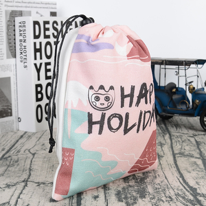 Bolsa de Tela Ecológica Personalizada para Decoración de Halloween, Bolsa para Dulces, Regalos, Almacenamiento, Decoración del Hogar y Fiestas - Product Image 2