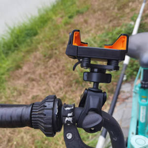 Support de téléphone pour moto anti-choc, réglable, rotation à 360 degrés, bras extensible, compatible avec les télé<span class=keywords><strong>phones</strong></span> lourds, poignée flexible pour guidon - Product Image 6