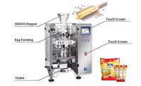 Machine d'emballage automatique électrique pour sachets et sacs en plastique, prix usine, pour aliments, chips de banane, snacks, frites, chips de pommes de terre