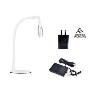 Pédale <span class=keywords><strong>Gel</strong></span> X <span class=keywords><strong>UV</strong></span> <span class=keywords><strong>LED</strong></span> Flash Cure Ongles et Extensions de Cils Faisceau Focalisé Blanc Support De Bureau <span class=keywords><strong>Lampe</strong></span> À Ongles 5W - Product Image 1