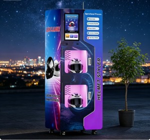 Machine de nettoyage de casques à paiement en <span class=keywords><strong>Pesos</strong></span>, machine de nettoyage à sec de casques, double cabine - Product Image 2
