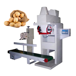 Neweek <span class=keywords><strong>Net</strong></span> túi tỏi trọng lượng và điền Máy Hành tây lưới túi máy làm khoai tây máy đóng gói - Product Image 3