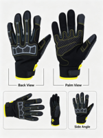 Gants de course moto HAIYI haute performance, unisexes, avec sangle de poignet réglable, antidérapants, absorbant les chocs, protection UV, pour extérieur