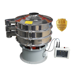 Pantalla vibratoria rotativa Industrial de alta calidad, tamiz vibratorio <span class=keywords><strong>para</strong></span> polvo de grano de patata de coco y fruta de maíz - Product Image 1