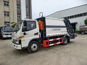 Camion à ordures compacteur JMC 5-8 m³ 4x2, camion benne à ordures, camion de collecte et de transfert de déchets - Product Image 2