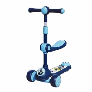 Trottinette en aluminium réglable pour enfants, 4 roues LED PU avec lumières, jouet d'extérieur pliable pour <span class=keywords><strong>fille</strong></span>, trottinette pour le plaisir - Product Image 5