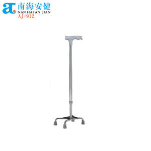 Bâton de marche extensible en aluminium quadripode médical AJ-912C à quatre pattes - Product Image 5