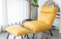 Canapé paresseux simple en tissu, imperméable et résistant aux taches, pliable, portable, décontracté, pour une personne