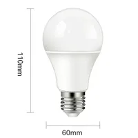 Ampoule LED WENJIN de Chine 5W-18W SMD Culot B22/E27 en Aluminium, IRC Élevé 80, Garantie 3 Ans