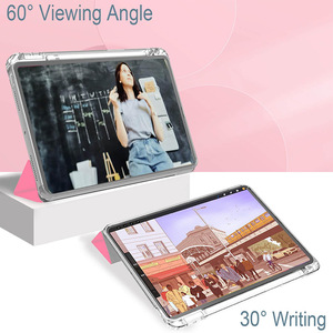 เคสใสสำหรับ <span class=keywords><strong>iPad</strong></span> A16 รุ่นที่ 11 <span class=keywords><strong>Air</strong></span> 7 รุ่นที่ 11 ขนาด 11 นิ้ว ปี 2025 พร้อมช่องใส่ดินสอ  <span class=keywords><strong>แบ</strong></span>บมีกลิ<span class=keywords><strong>ต</strong></span>เตอร์ - Product Image 5