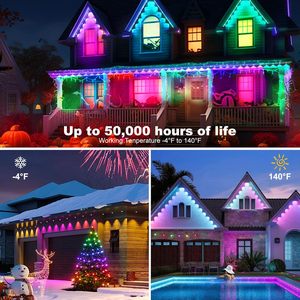 Module LED de lumière pixel RVBW 12V UCS2904 30mm adressable pour décoration de Noël extérieure - Product Image 3