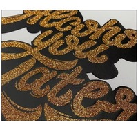 Transferts DTF personnalisés à paillettes, autocollants thermocollants, transferts sérigraphiques à paillettes, transferts en relief à paillettes, transferts de logo personnalisés