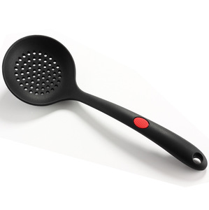Juego de utensilios de cocina de plástico negro, espátula y cuchara para servir, accesorios de cocina - Product Image 6