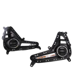 Productos de Gran Venta CARMATES <span class=keywords><strong>2023</strong></span>, Faros Delanteros LED DRL, Luces de Circulación Diurna y Faros Antiniebla para <span class=keywords><strong>Hyundai</strong></span> <span class=keywords><strong>Grand</strong></span> <span class=keywords><strong>I10</strong></span> 2017 2018 - Product Image 1