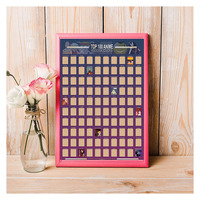 100 Anime Scratch Off Poster-La mejor animación de todos los tiempos (16,5 "X 23,4")