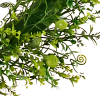 Vente en gros guirlande suspendue de haute qualité plante artificielle herbe fleur artificielle pour la décoration de la maison intérieur extérieur décor