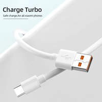 Câble de charge rapide USB Turbo 120W d'usine pour Xiaomi Mi 15 14 13 12 11 6A 67W câble de type C Redmi Note 10 9 8 7 Pro K70 Poco X6