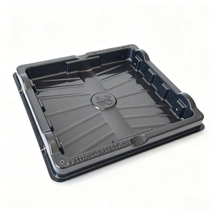Fabricant de thermoformage, pièces en plastique ABS thermoformées sur mesure, composants thermoformés en feuille épaisse, plateau à semis pour ferme intérieure - Product Image 2