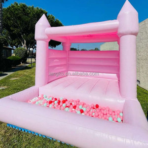 Castillo Inflable Rosa Comercial para Niños, Castillo Inflable en Venta - Product Image 4