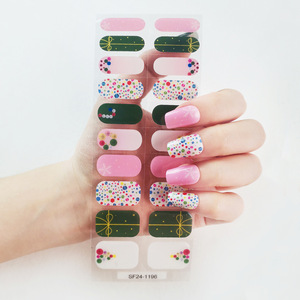 Five & Ten Autocollants pour <span class=keywords><strong>ongles</strong></span> de Noël en gel <span class=keywords><strong>semi</strong></span>-durci, motifs cloche, autocollants auto-adhésifs pour nail art, pour fête et DIY, gel UV longue durée - Product Image 6