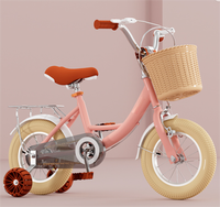 Vente chaude Nouveau modèle style prince et princesse 3 6 7 9 ans enfants poussette Vélo pour enfants