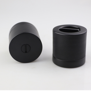 Modern Matt <strong>Black</strong> Privacy Knurled Design Privacy Bathroom Bedroom <strong>Door</strong> <strong>Knob</strong> <strong>Door</strong> Lock. - Product Image 5