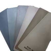 1,6mm Reißfestes Feuerfestes Hochwertiges Kunstleder Polyurethan Semi-PU Synthetisches Leder für Möbel Sofa Stuhl