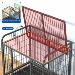 Jaula Interior para Perros Border <span class=keywords><strong>Collie</strong></span> con Baño, Apta para Perros Medianos, Teddy, Bichón Frisé y Perros Pequeños - Product Image 5