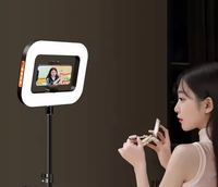 Ring Rabbit 2.1m Trépied Selfie Reverse Charging Fill Light pour la diffusion en direct et la photographie