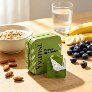 Tiras Orales de Té Verde para Energía, Absorción Rápida, Impulso Herbal de Energía, OEM, Venta al por Mayor, Marca Privada, Suplemento Dietético Portátil - Product Image 5