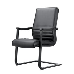 Silla de oficina moderna y cómoda de cuero 36019-2101C/B/A - Product Image 1