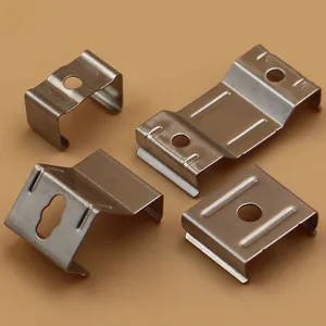 Pince d'estampillage raymond personnalisable en métal, petite pince plate en acier à ressort, 3 pièces